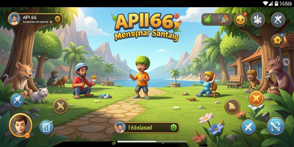Screenshot gameplay API66 yang menyenangkan dan menarik.