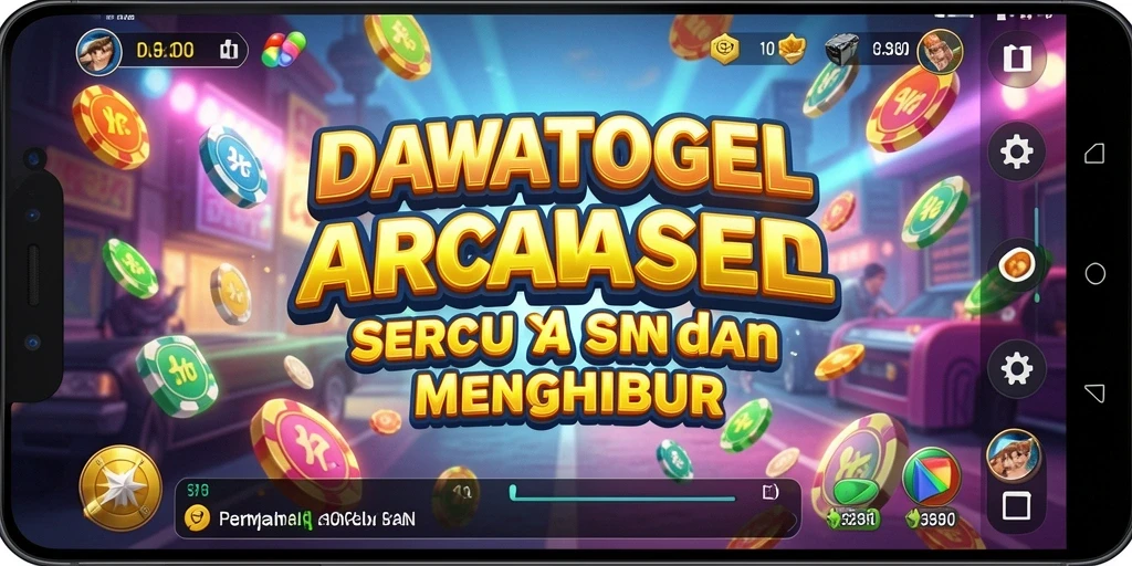 Tangkapan layar gameplay DAWATOGEL menunjukkan momen seru dalam permainan Arcade.