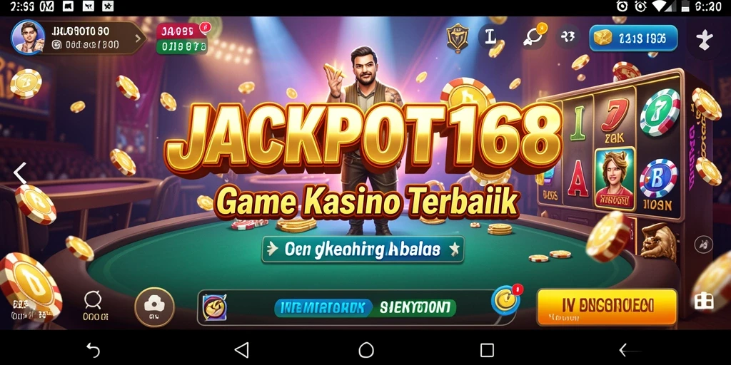 Tampilan menarik dari gameplay JACKPOT168 yang mendebarkan.