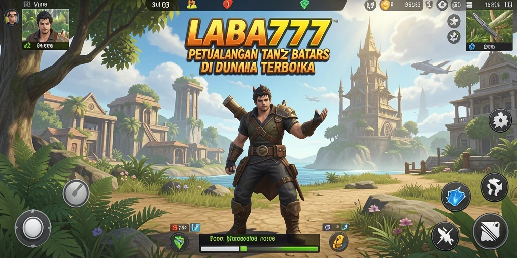 Tampilan gameplay <strong>LABA777</strong> yang menakjubkan dalam dunia terbuka.