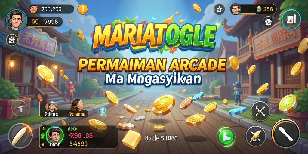 Screenshot gameplay MARIATOGEL yang menarik dan penuh warna.