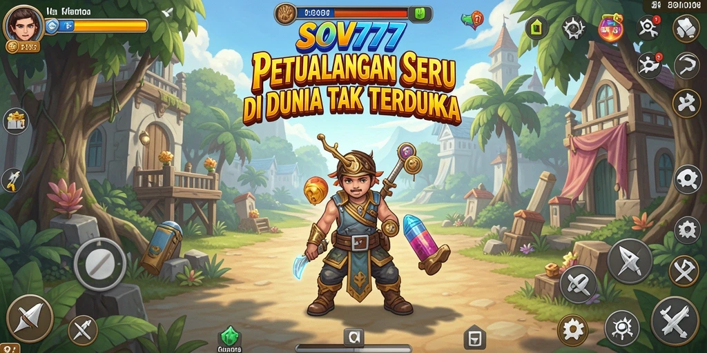 Tampilan gameplay SOV777 yang penuh petualangan dan tantangan.